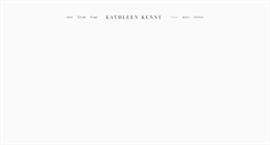 Desktop Screenshot of kathleenmkenny.com